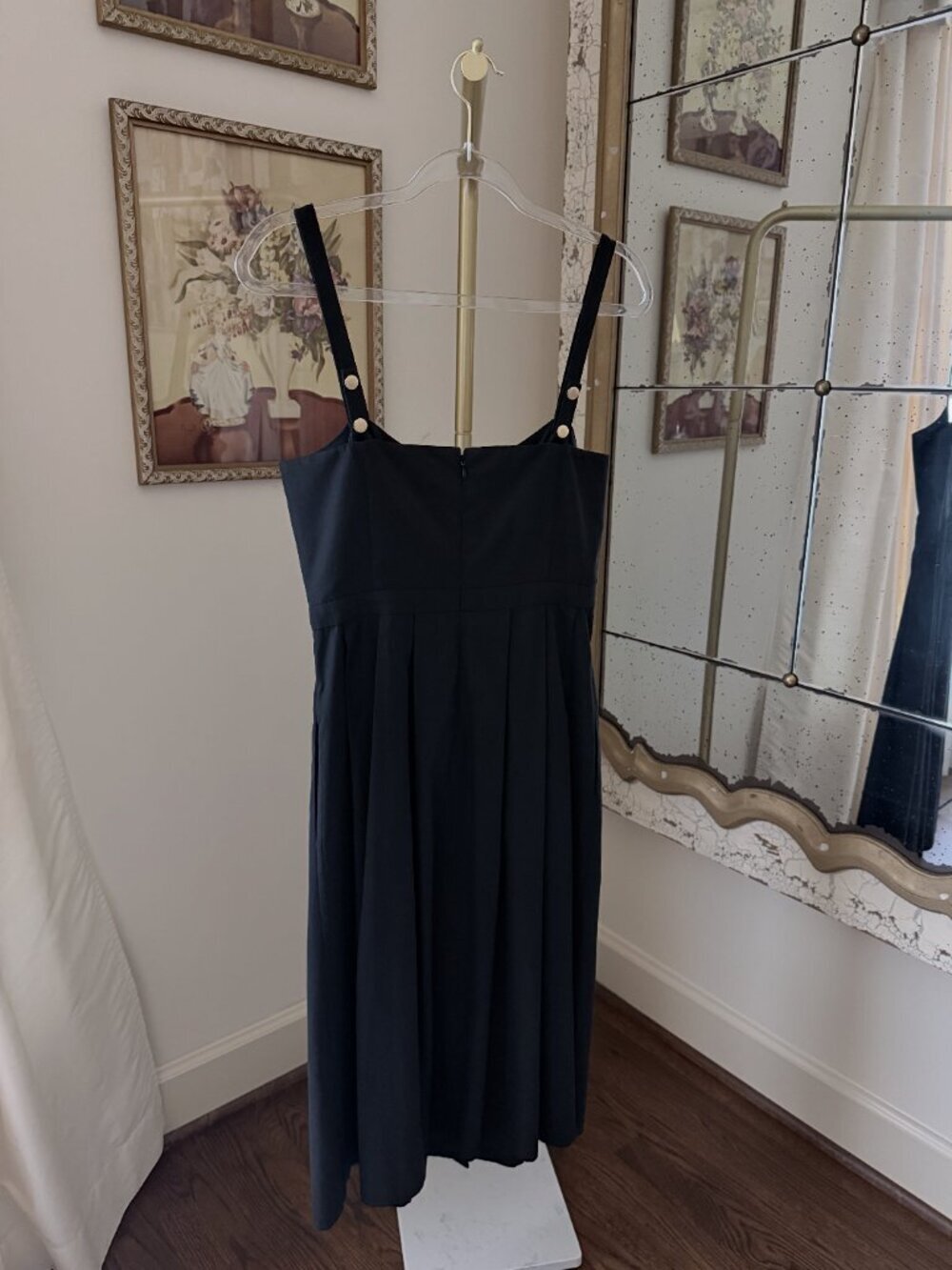 L'AGENCE Esmeralda Sleeveless Midi Dress - Picture 4 of 7
